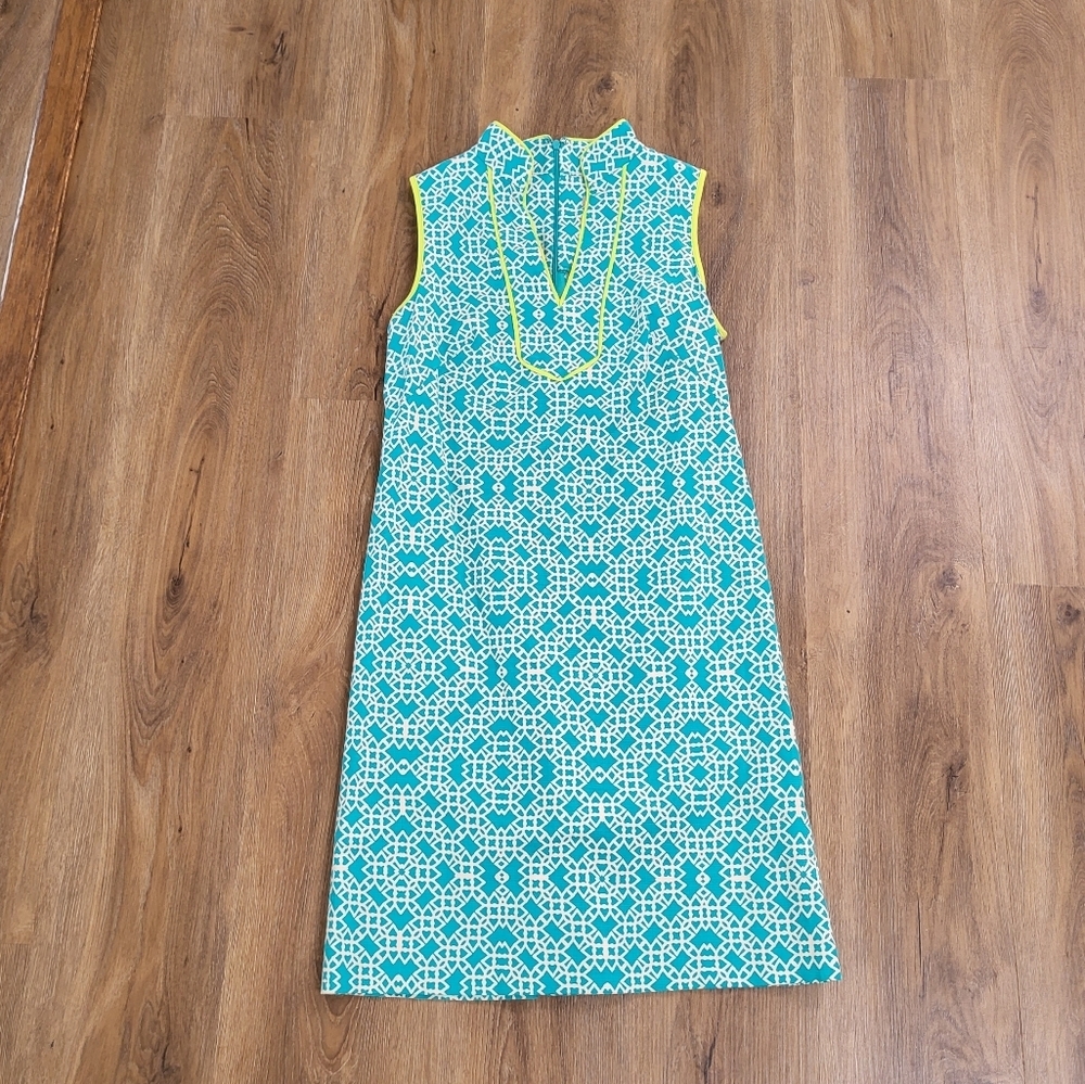 Eliza J. Womens Dress Size 2 Sleeveless Cotton V-Neck Resort Cruise Vacation